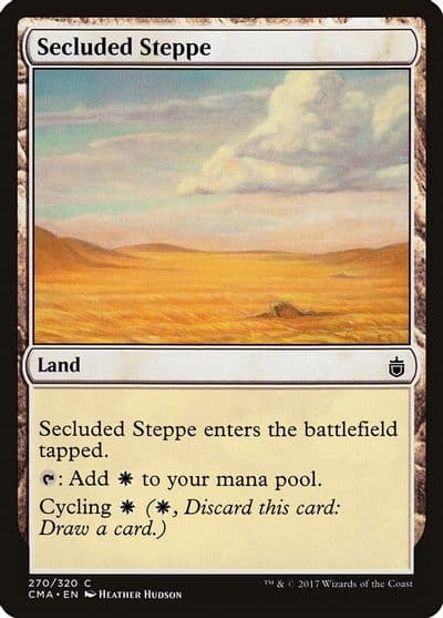 Secluded Steppe Commander Anthology Magic card