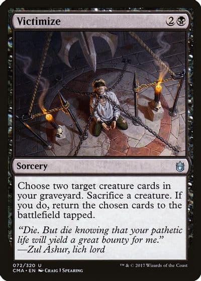 Victimize Commander Anthology Magic card
