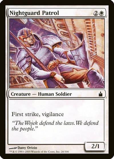 Nightguard Patrol Ravnica: City of Guilds Magic card