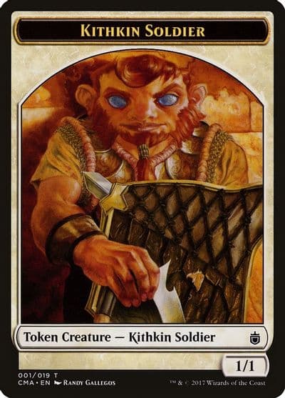 Kithkin Soldier Token 001 Commander Anthology Magic card