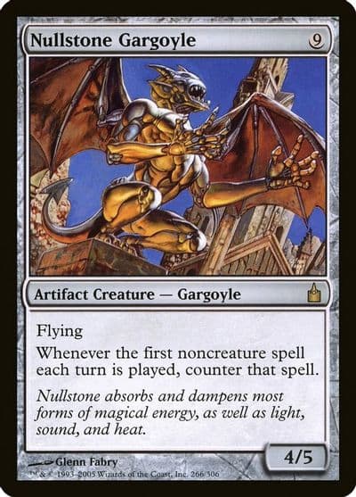 Nullstone Gargoyle Ravnica: City of Guilds Magic card