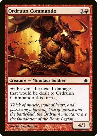 Ordruun Commando Ravnica: City of Guilds Magic card