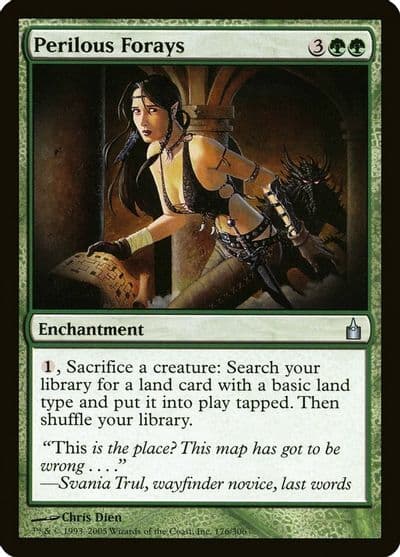 Perilous Forays Ravnica: City of Guilds Magic card