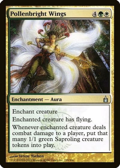 Pollenbright Wings Ravnica: City of Guilds Magic card