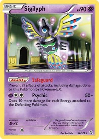 Sigilyph Deck Exclusives Pokemon card