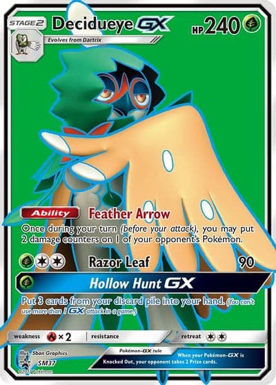 Decidueye GX - SM37 SM Promos Pokemon card