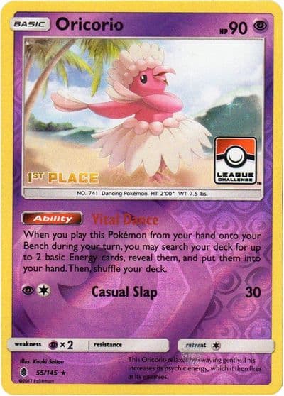 Oricorio (League Challenge) [1st Place] League & Championship Cards Pokemon card