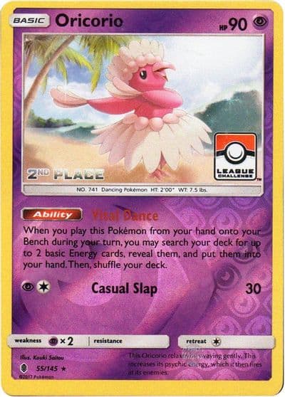 Oricorio (League Challenge) [2nd Place] League & Championship Cards Pokemon card