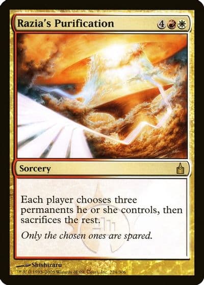 Razias Purification Ravnica: City of Guilds Magic card