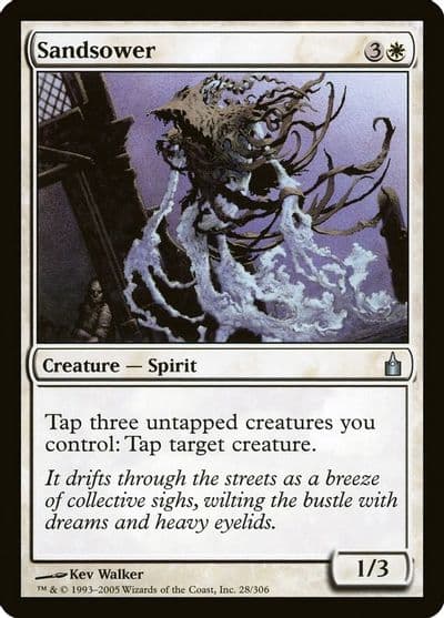 Sandsower Ravnica: City of Guilds Magic card