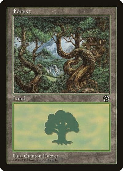Forest 151 Portal Second Age Magic card