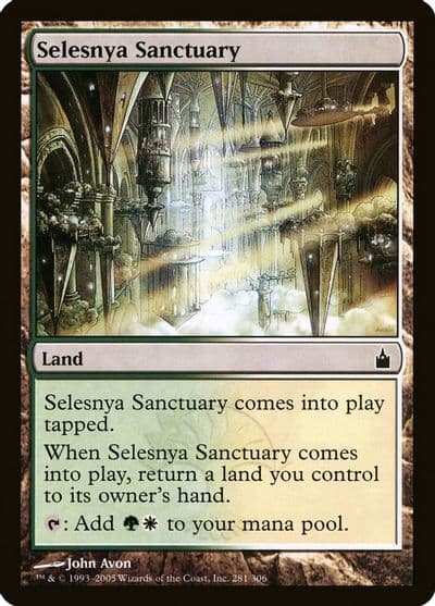 Selesnya Sanctuary Ravnica: City of Guilds Magic card