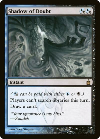 Shadow of Doubt Ravnica: City of Guilds Magic card