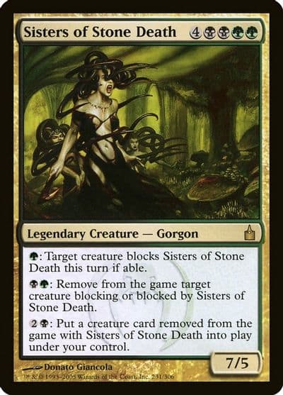 Sisters of Stone Death Ravnica: City of Guilds Magic card