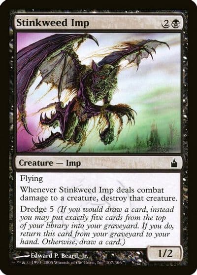 Stinkweed Imp Ravnica: City of Guilds Magic card