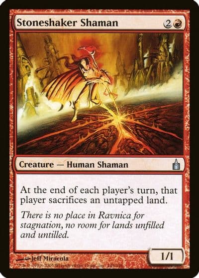 Stoneshaker Shaman Ravnica: City of Guilds Magic card