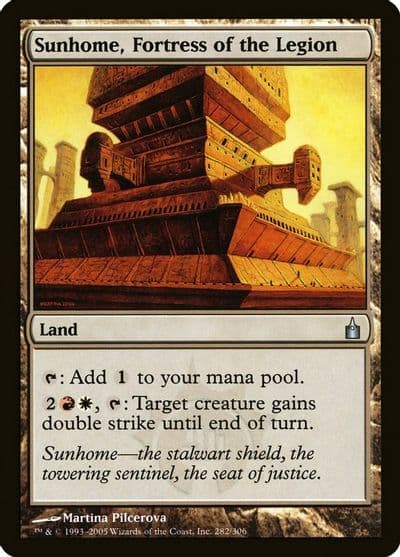 Sunhome Fortress of the Legion Ravnica: City of Guilds Magic card