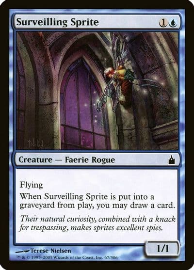 Surveilling Sprite Ravnica: City of Guilds Magic card