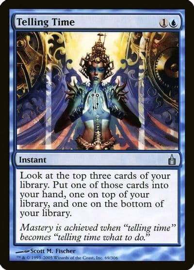 Telling Time Ravnica: City of Guilds Magic card