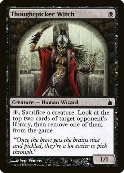 Thoughtpicker Witch Ravnica: City of Guilds Magic card