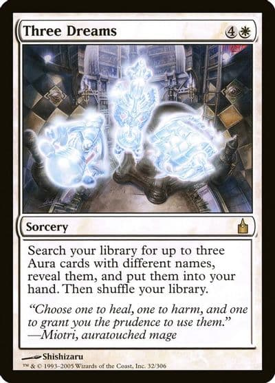 Three Dreams Ravnica: City of Guilds Magic card