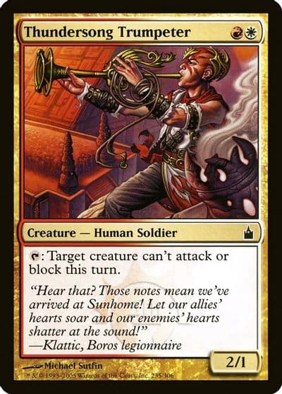 Thundersong Trumpeter Ravnica: City of Guilds Magic card
