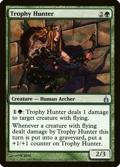 Trophy Hunter Ravnica: City of Guilds Magic card