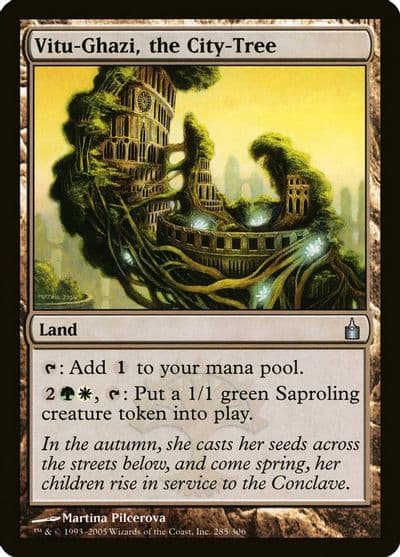 Vitu Ghazi the City Tree Ravnica: City of Guilds Magic card