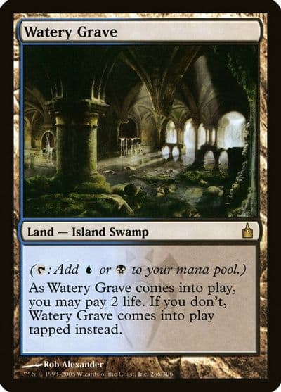 Watery Grave Ravnica: City of Guilds Magic card