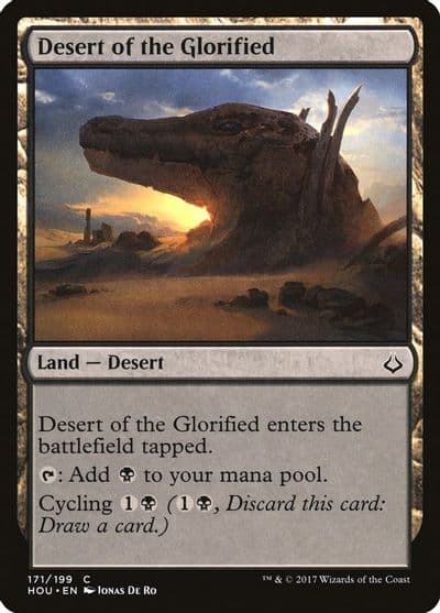 Desert of the Glorified Hour of Devastation Magic card