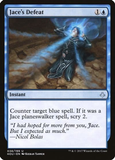 Jaces Defeat Hour of Devastation Magic card
