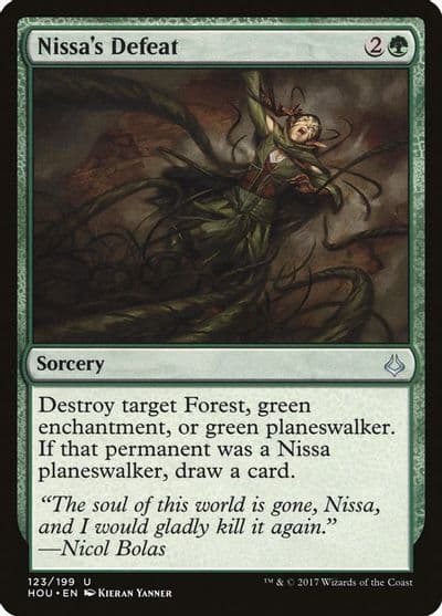 Nissas Defeat Hour of Devastation Magic card