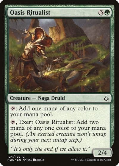 Oasis Ritualist Hour of Devastation Magic card