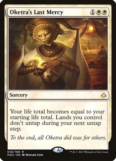 Oketras Last Mercy Hour of Devastation Magic card