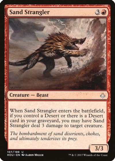 Sand Strangler Hour of Devastation Magic card