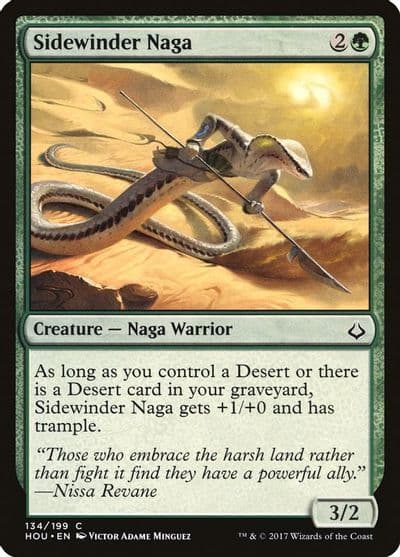 Sidewinder Naga Hour of Devastation Magic card