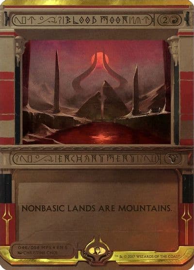 Blood Moon Masterpiece Series: Amonkhet Invocations Magic card