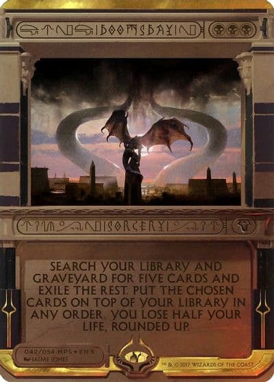 Doomsday Masterpiece Series: Amonkhet Invocations Magic card