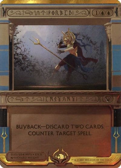 Forbid Masterpiece Series: Amonkhet Invocations Magic card