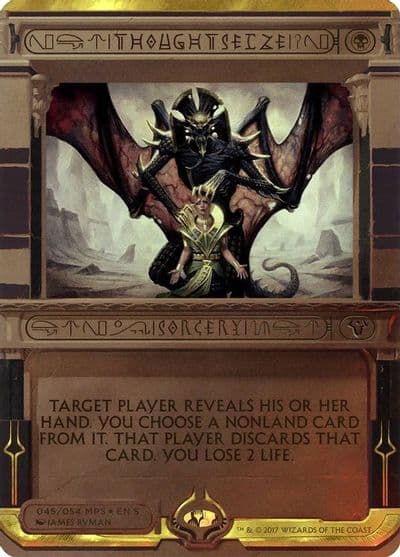 Thoughtseize Masterpiece Series: Amonkhet Invocations Magic card