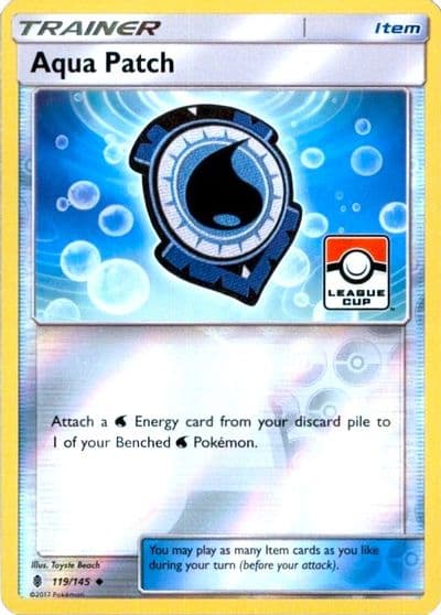 Aqua Patch (League Cup) League & Championship Cards Pokemon card