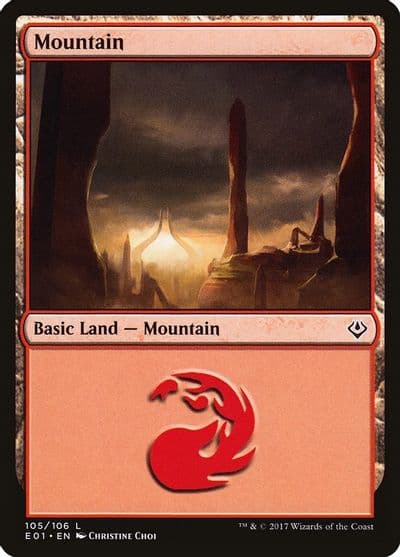 Mountain 105 Archenemy: Nicol Bolas Magic card