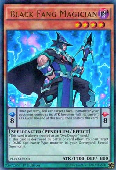 Black Fang Magician Pendulum Evolution Yu-Gi-Oh! card