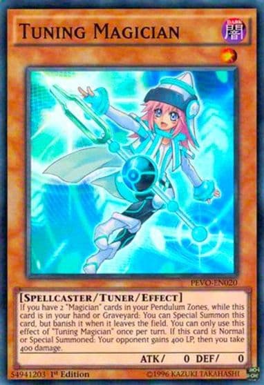 Tuning Magician Pendulum Evolution Yu-Gi-Oh! card