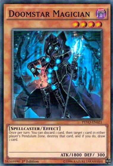Doomstar Magician Pendulum Evolution Yu-Gi-Oh! card
