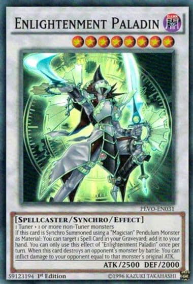 Enlightenment Paladin Pendulum Evolution Yu-Gi-Oh! card