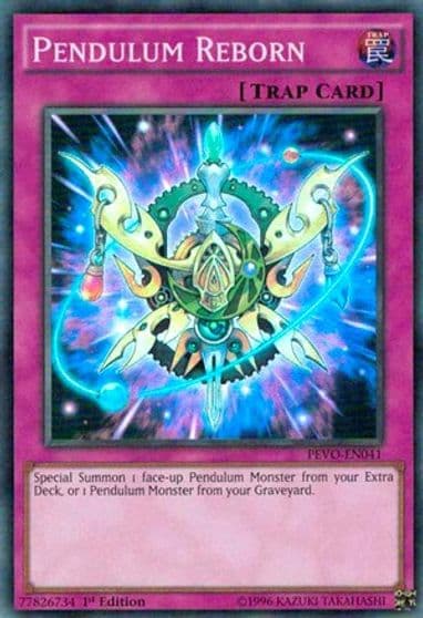 Pendulum Reborn Pendulum Evolution Yu-Gi-Oh! card