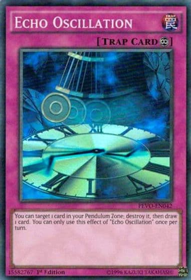 Echo Oscillation Pendulum Evolution Yu-Gi-Oh! card