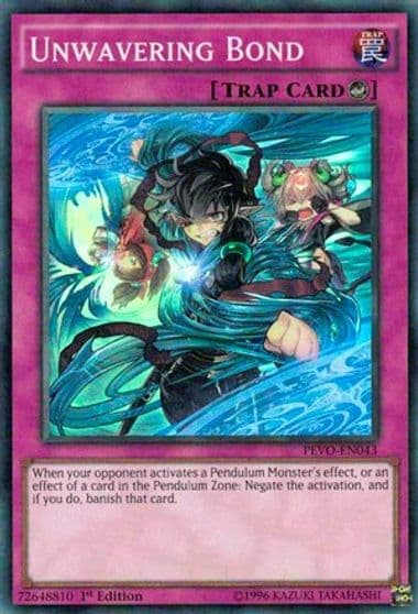 Unwavering Bond Pendulum Evolution Yu-Gi-Oh! card