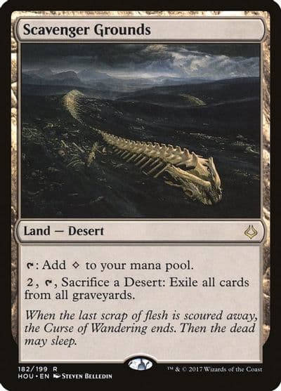 Scavenger Grounds Hour of Devastation Magic card